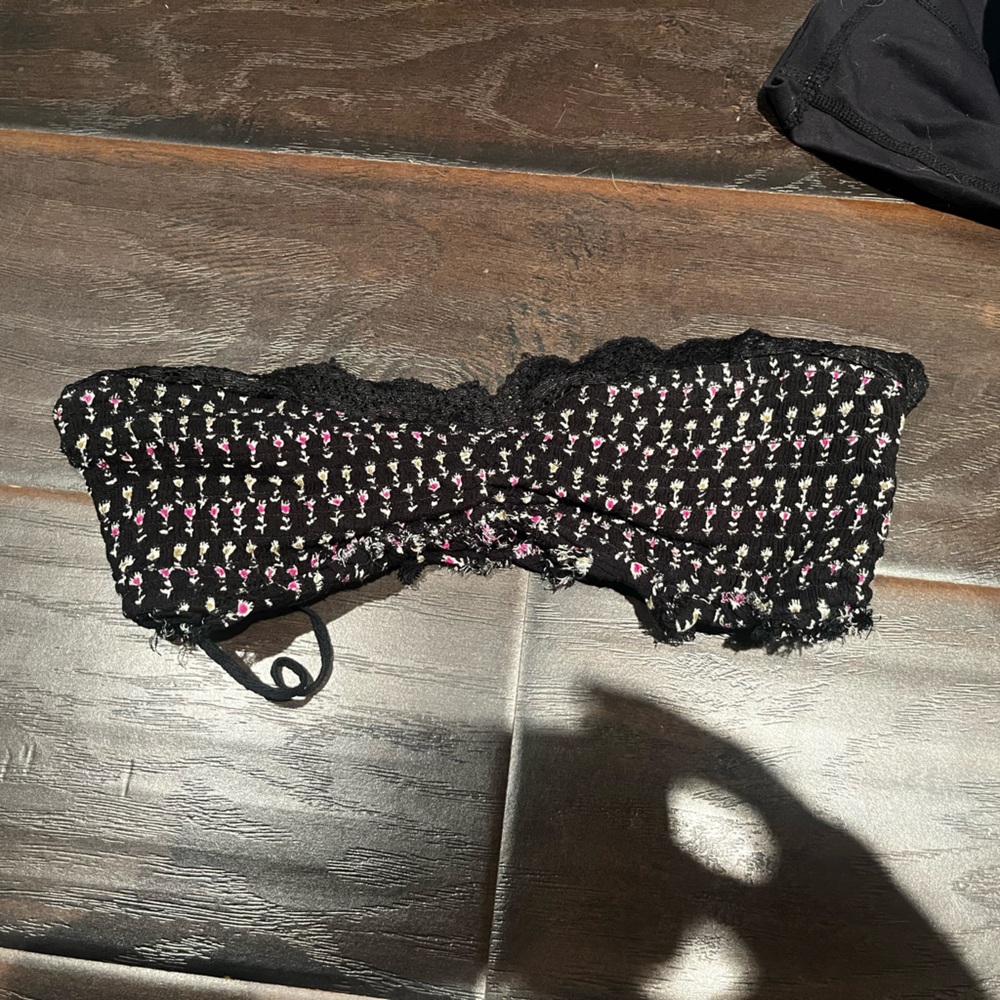 Free people black Bralett